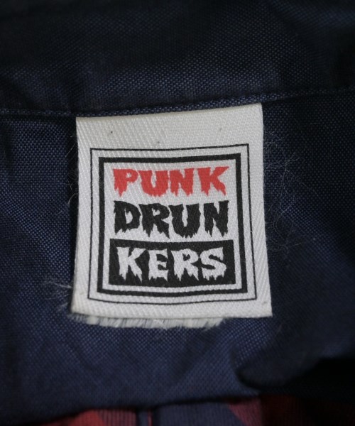 PUNK DRUNKERS（パンクドランカーズ）カジュアルシャツ 赤 サイズ:-(M位) メンズ/2200615530093