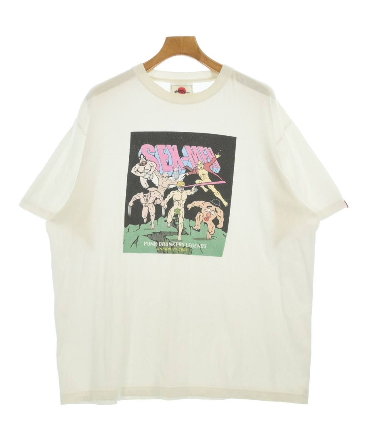 PUNK DRUNKERS（パンクドランカーズ）Tシャツ・カットソー 白 サイズ 