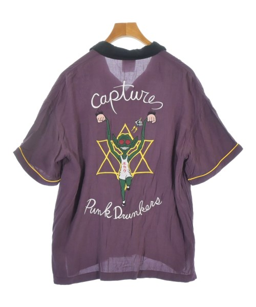 PUNK DRUNKERS（パンクドランカーズ）カジュアルシャツ 紫 サイズ:M メンズ/2200676016086