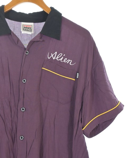 PUNK DRUNKERS（パンクドランカーズ）カジュアルシャツ 紫 サイズ:M メンズ/2200676016086