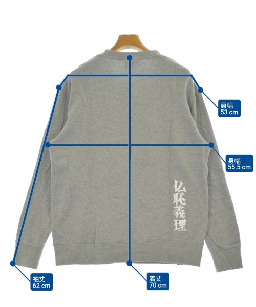 PUNK DRUNKERS（パンクドランカーズ）スウェット グレー サイズ:L メンズ/2200666486172