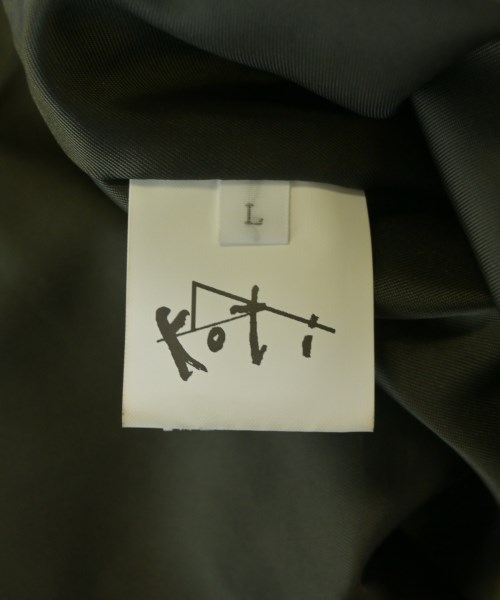 koti BEAUTY&YOUTH（コティビューティーアンドユース）ブルゾン カーキ サイズ:L メンズ/2200680513045