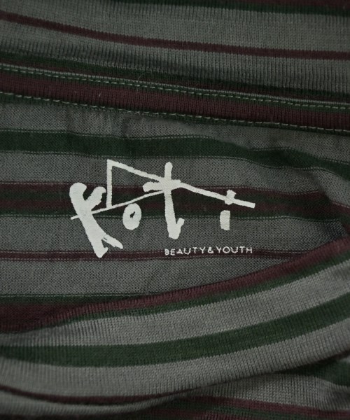 koti BEAUTY&YOUTH（コティビューティーアンドユース）ニット・セーター グレー サイズ:S メンズ/2200716422051