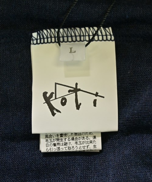 koti BEAUTY&YOUTH（コティビューティーアンドユース）Tシャツ・カットソー 紺 サイズ:L メンズ/2200647877432