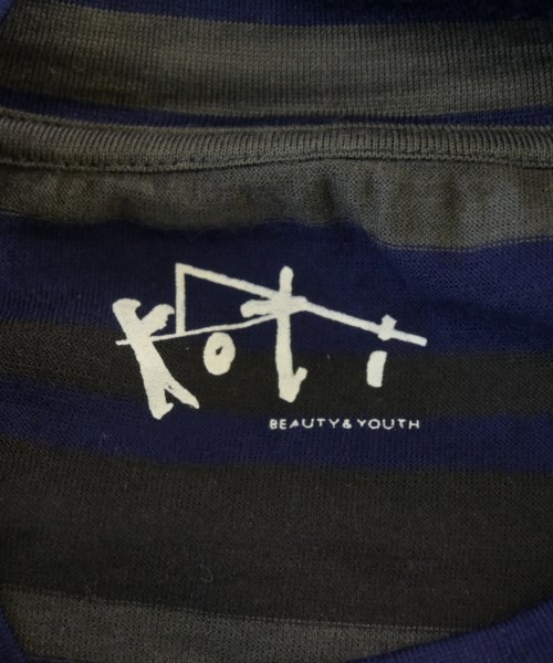 koti BEAUTY&YOUTH（コティビューティーアンドユース）Tシャツ・カットソー 紫 サイズ:S メンズ/2200703138026