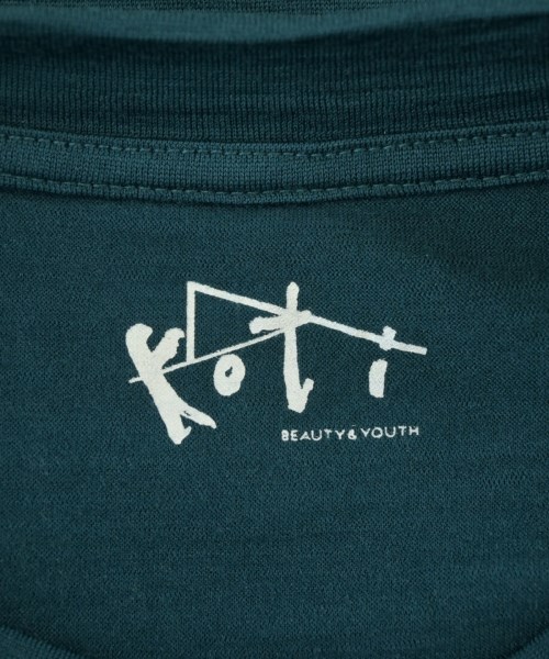 koti BEAUTY&YOUTH（コティビューティーアンドユース）Tシャツ・カットソー 緑 サイズ:L メンズ/2200685341070
