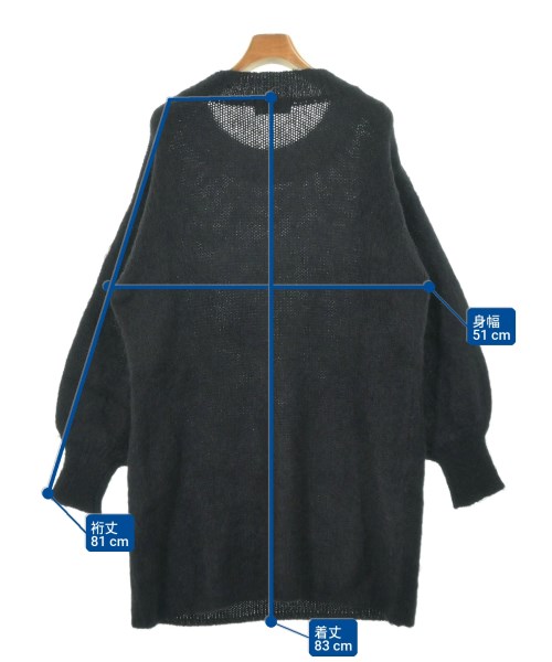 HIROSAI（ヒロサイ）ニット・セーター 黒 サイズ:F レディース/2200639652122