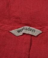 weeksdays（ウィークスデイズ）オールインワン/サロペット 赤 サイズ:F レディース/2200628764041