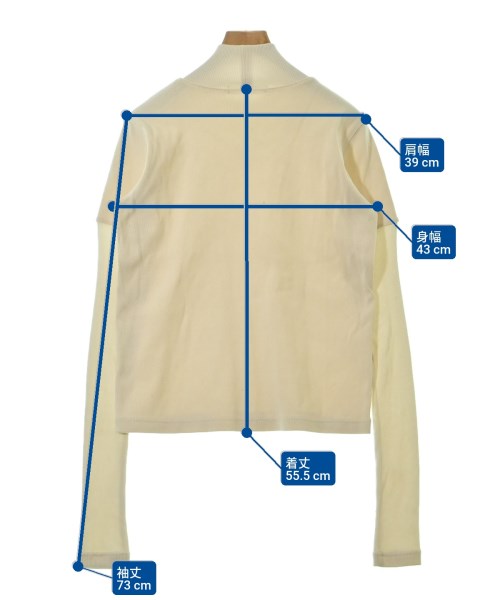 RURI.W（ルリ）Tシャツ・カットソー ベージュ サイズ:-(M位) レディース/2200672981081