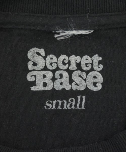 SECRET BASE（シークレットベース）Tシャツ・カットソー 黒 サイズ:S メンズ/2200622202112
