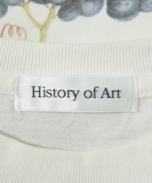 History of Art（ヒストリーオブアート）Tシャツ・カットソー 白 サイズ:S レディース/2200732761028