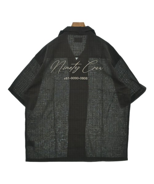 9090（9090）カジュアルシャツ 茶 サイズ:XL メンズ/2200629566118