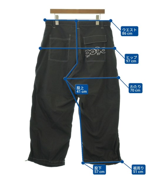 9090（9090）カーゴパンツ 黒 サイズ:L メンズ/2200710437105
