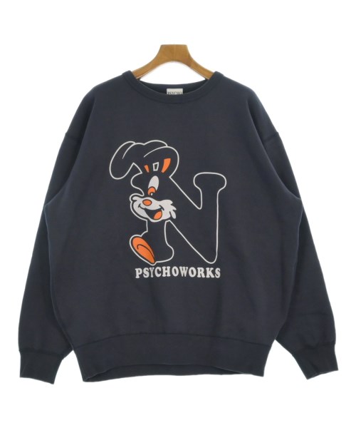 PSYCHO WORKS(サイコワークス)スウェット 紺 サイズ:-(XXL位)/2200673040015