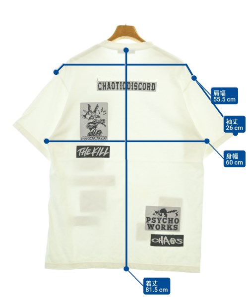 PSYCHO WORKS（サイコワークス）Tシャツ・カットソー 白 サイズ:-(XL位) メンズ/2200688369019