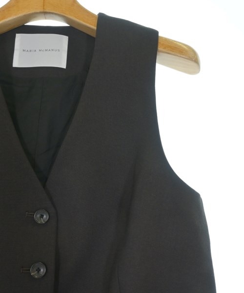 MARIA McMANUS（マリアマクマナス）ベスト 茶 サイズ:2(M位) レディース/2200623197097
