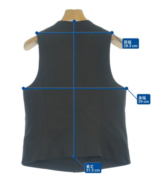 MARIA McMANUS（マリアマクマナス）ベスト 茶 サイズ:2(M位) レディース/2200623197097