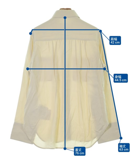 MARIA McMANUS（マリアマクマナス）カジュアルシャツ ベージュ サイズ:S レディース/2200631184041