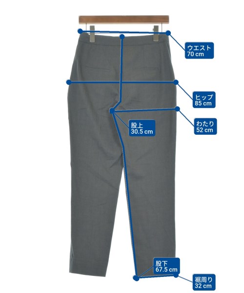 MARIA McMANUS（マリアマクマナス）スラックス グレー サイズ:0(XS位) レディース/2200631203872