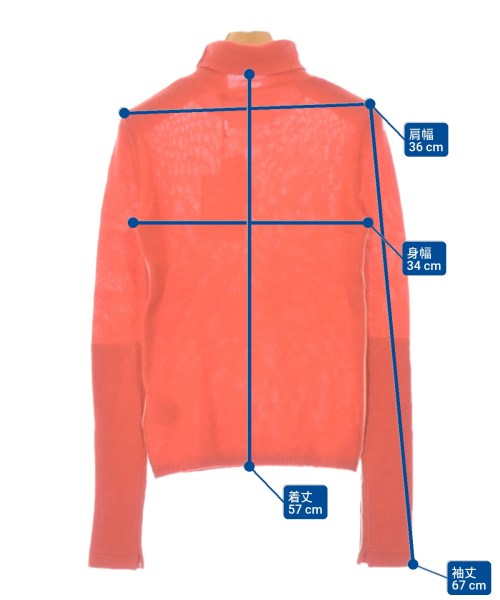 MARIA McMANUS（マリアマクマナス）ニット・セーター オレンジ サイズ:XS レディース/2200631213550