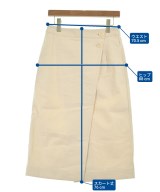 MARIA McMANUS（マリアマクマナス）ロング・マキシ丈スカート 白 サイズ:2(M位) レディース/2200631229124