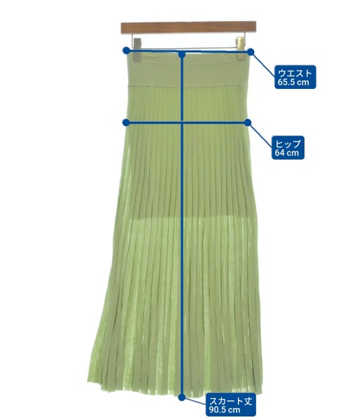 MARIA McMANUS（マリアマクマナス）ロング・マキシ丈スカート 緑 サイズ:S レディース/2200631233558