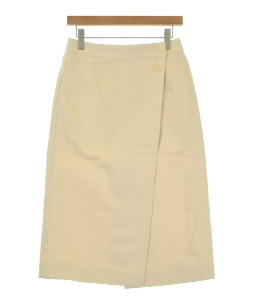 MARIA McMANUS(マリアマクマナス)ロング・マキシ丈スカート 白 サイズ:2(M位)/2200631233572