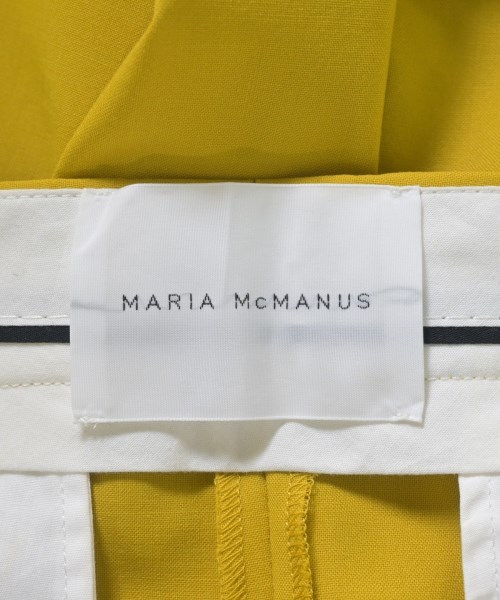 MARIA McMANUS（マリアマクマナス）ショートパンツ 黄 サイズ:0(XS位) レディース/2200706980042