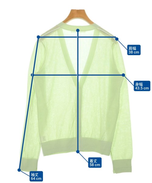 MARIA McMANUS（マリアマクマナス）カーディガン 緑 サイズ:-(L位) レディース/2200687940028