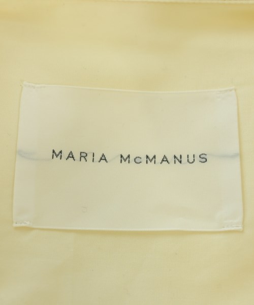 MARIA McMANUS（マリアマクマナス）カジュアルシャツ 黄 サイズ:XS メンズ/2200682834032