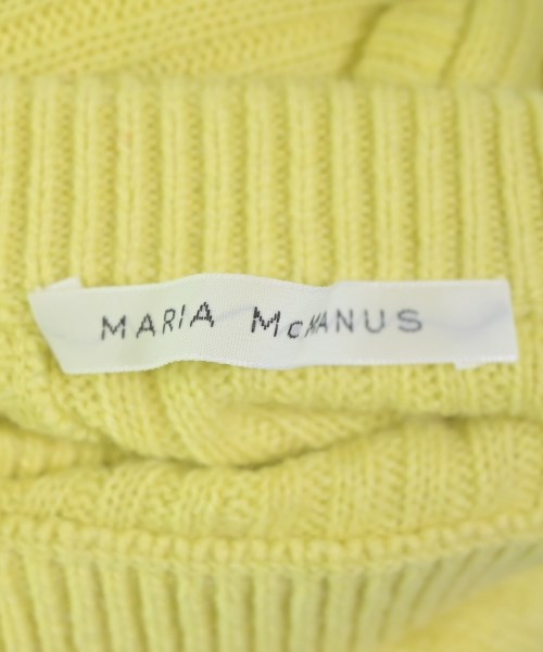 MARIA McMANUS（マリアマクマナス）ニット・セーター 黄 サイズ:XS レディース/2200689407093