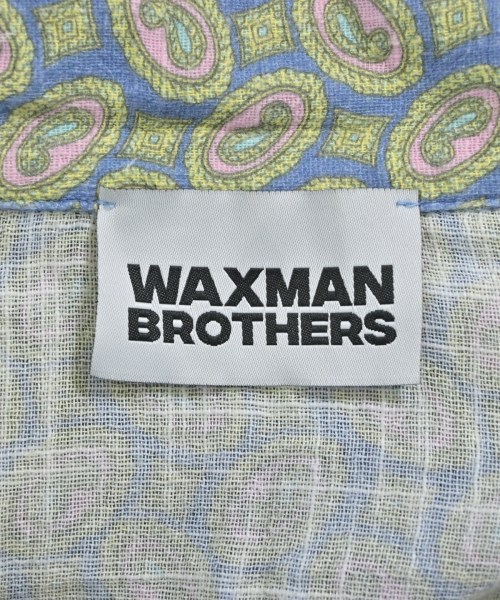 WAXMAN BROTHERS（ワックスマンブラザーズ）カジュアルシャツ 青 サイズ:S レディース/2200634784033