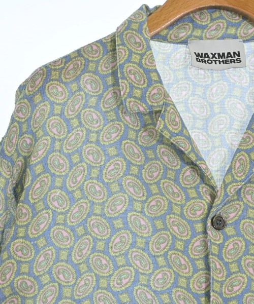 WAXMAN BROTHERS（ワックスマンブラザーズ）カジュアルシャツ 青 サイズ:S レディース/2200634784033