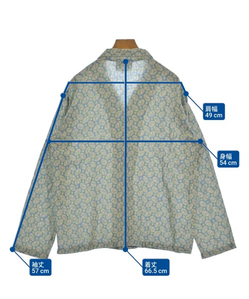 WAXMAN BROTHERS（ワックスマンブラザーズ）カジュアルシャツ 青 サイズ:S レディース/2200634784033