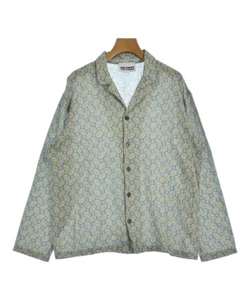 WAXMAN BROTHERS シャツ　S WAXMAN BROTHERS（ワックスマンブラザーズ）カジュアルシャツ 青