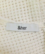 &her（アンドハー）ワンピース 白 サイズ:F レディース/2200626813017