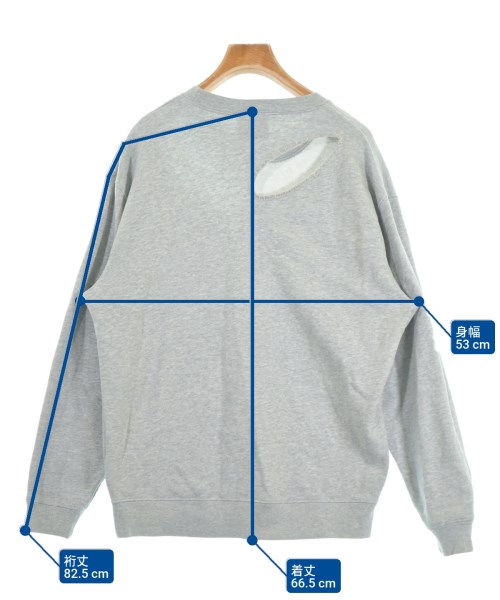 &her（アンドハー）スウェット グレー サイズ:F レディース/2200631515029