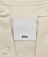 &her（アンドハー）カジュアルシャツ 白 サイズ:F レディース/2200686386025