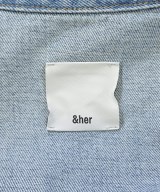 &her（アンドハー）デニムジャケット 青 サイズ:F レディース/2200686698050