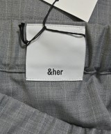 &her（アンドハー）ロング・マキシ丈スカート グレー サイズ:-(M位) レディース/2200686698197