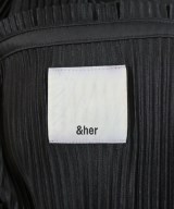 &her（アンドハー）ワンピース 黒 サイズ:-(M位) レディース/2200686698296