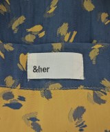&her（アンドハー）ロング・マキシ丈スカート 青 サイズ:F レディース/2200691104140