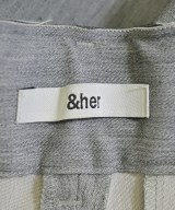 &her（アンドハー）スラックス グレー サイズ:36(S位) レディース/2200658365034