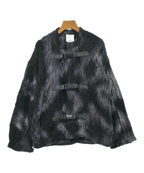 &her(アンドハー)カーディガン 黒 サイズ:F/2200658471018