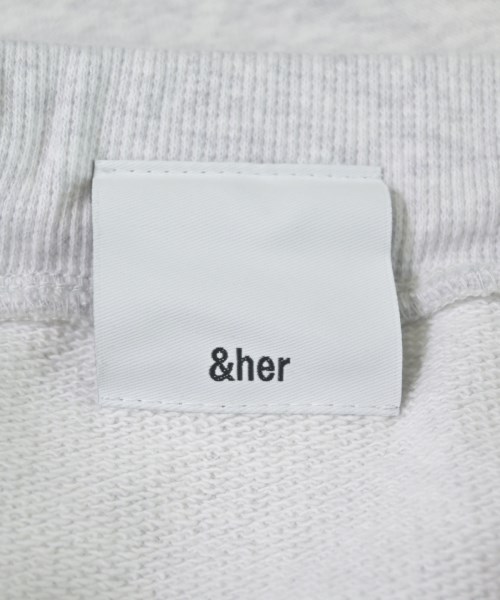 &her（アンドハー）ロング・マキシ丈スカート グレー サイズ:-(XS位) レディース/2200658471230