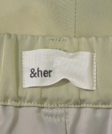 &her（アンドハー）その他 カーキ サイズ:-(M位) レディース/2200658471278