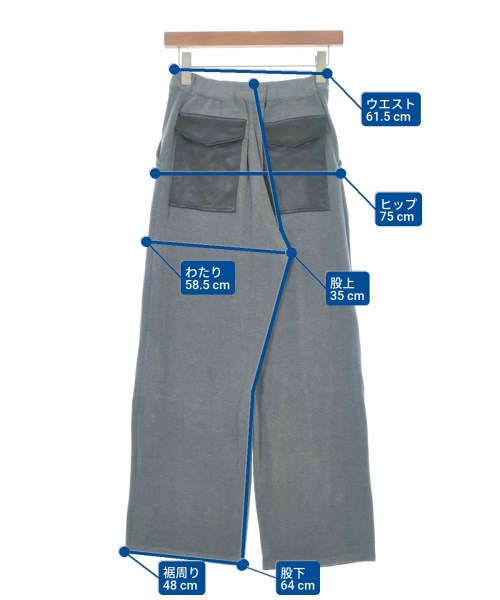 &her（アンドハー）その他 グレー サイズ:-(XS位) レディース/2200658471285