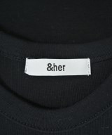 &her（アンドハー）タンクトップ 黒 サイズ:-(S位) レディース/2200699076036