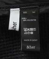 &her（アンドハー）ブラウス 黒 サイズ:F レディース/2200699076050