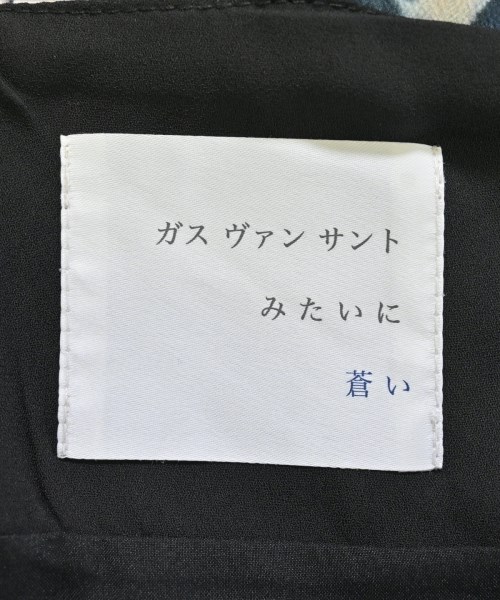 ガスヴァンサントみたいに蒼い（ガスヴァンサントミタイニアオイ）ワンピース 白 サイズ:F レディース/2200615353180